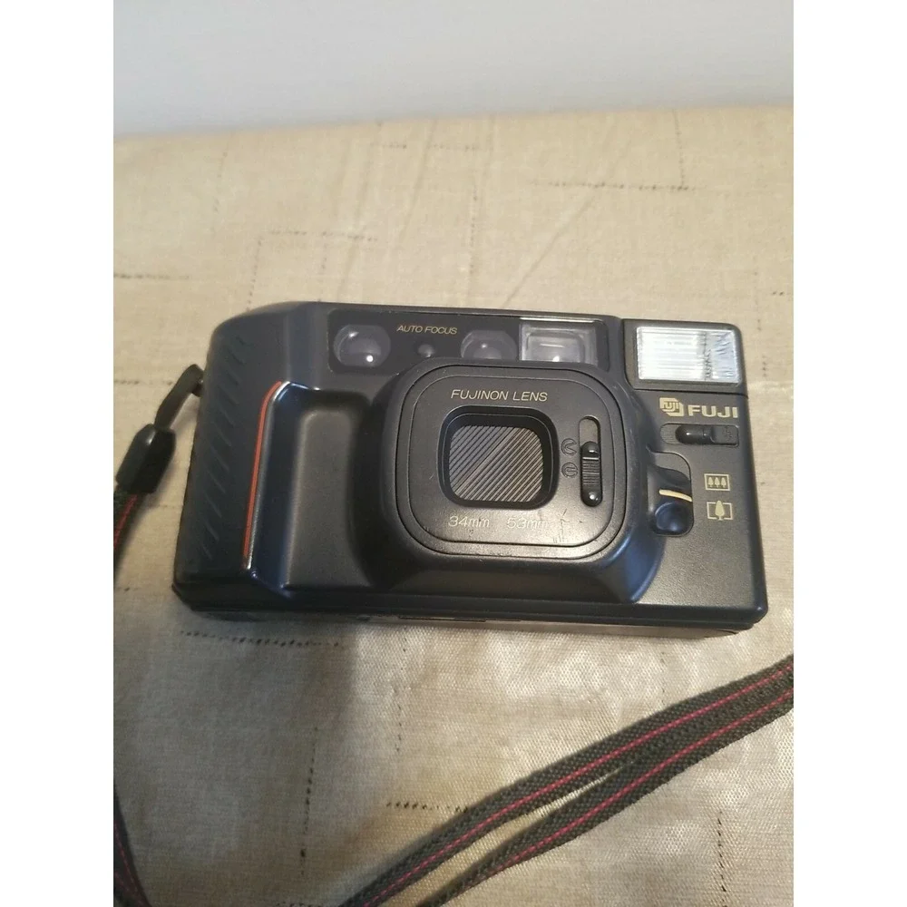 Fuji DL-250 Tele 34mm-53mm Camera Fujinon Lens‎ Auto Focus Untested
